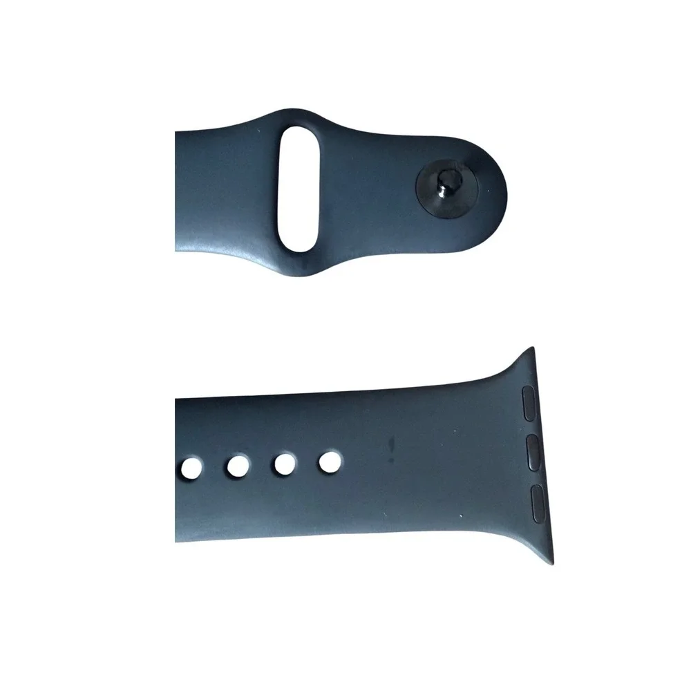 Genuine Apple Watch Sport Band Silicone Midnight Blue 38mm Replacement Strap-S/M